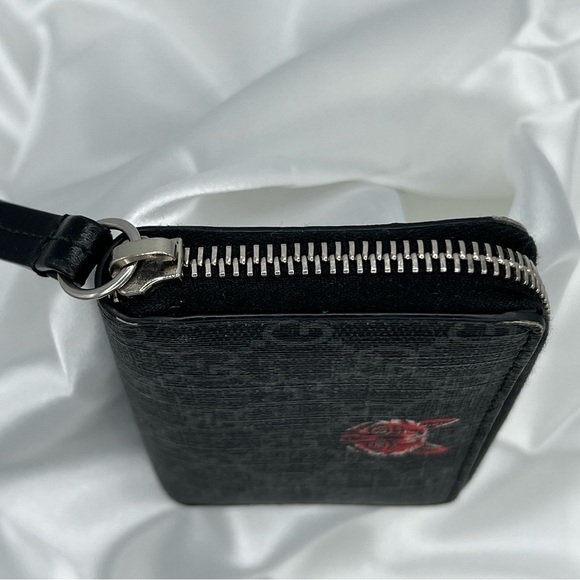 GUCCI Supreme GG Logo Wolf Zippy Coin Card Wallet - Picture 3 of 10